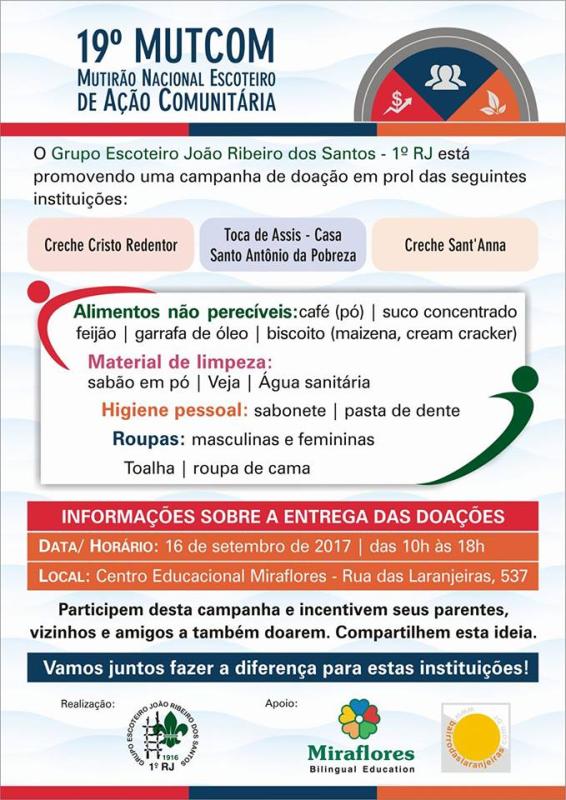 Ajudando a Quem Precisa - Laranjeiras e Cosme Velho - 350 pessoas beneficiadas