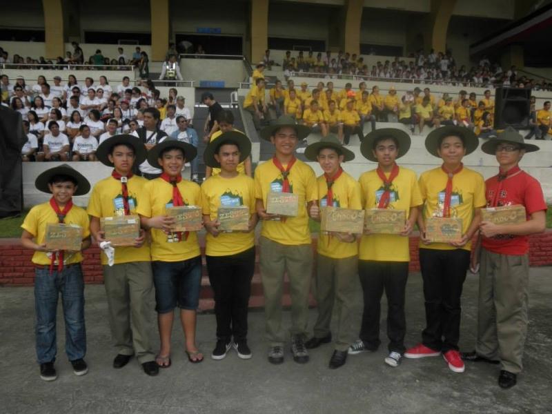 Brighton Venturer's March for a Cause with different sectors