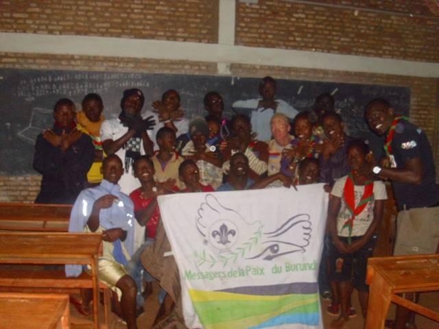 SENSIBILISATION  MESSAGERS DE LA PAIX 