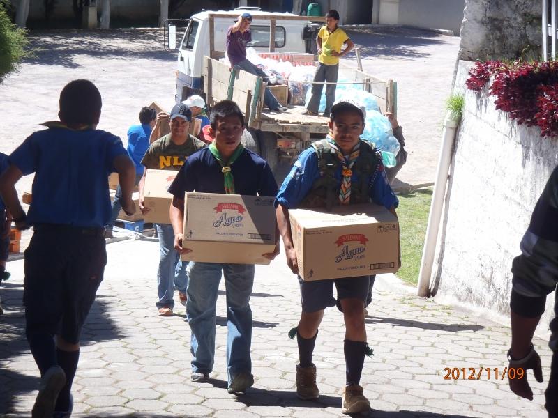 SERVICIO COMUNITARIO, TERREMOTO SAN MARCOS