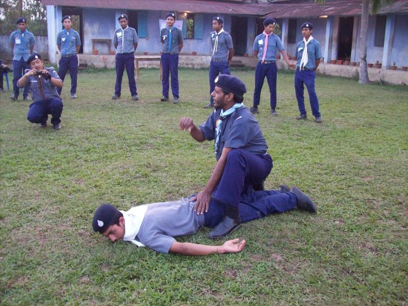 community Development Service Project by disaster management