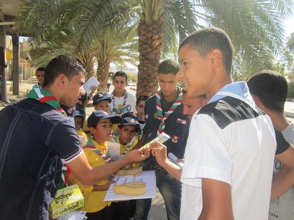 حملة استبدل السيجارة بالسواك ( فوج الشعلة - بسكرة - الجزائر )