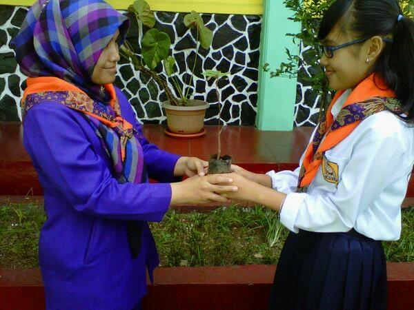 Prabuhi For Earth Program in Sukabumi Adopt Trees
