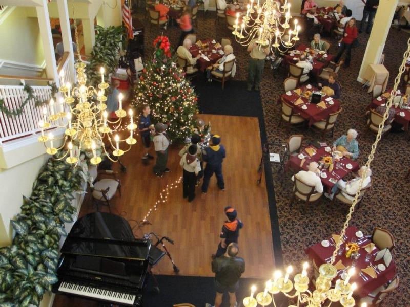 Generation to Generation: Bringing cheer to retirement community 