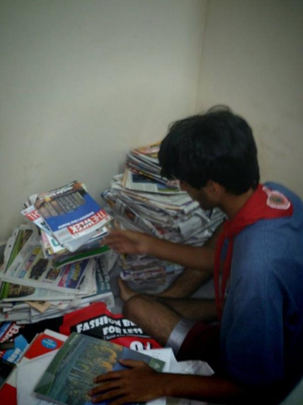 Recycling our way to raise funds