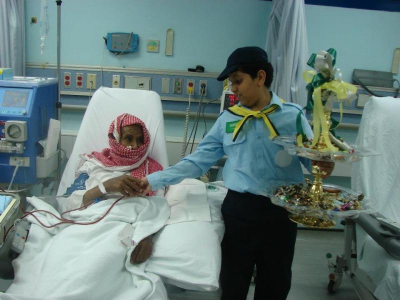 أشبال السابعة بتبوك والخدمات الانسانية