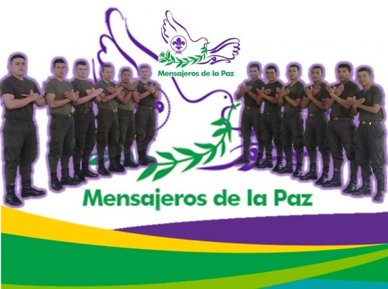 SCOUT Y POLICÍA NACIONAL DE COLOMBIA UNIDOS POR LA PAZ