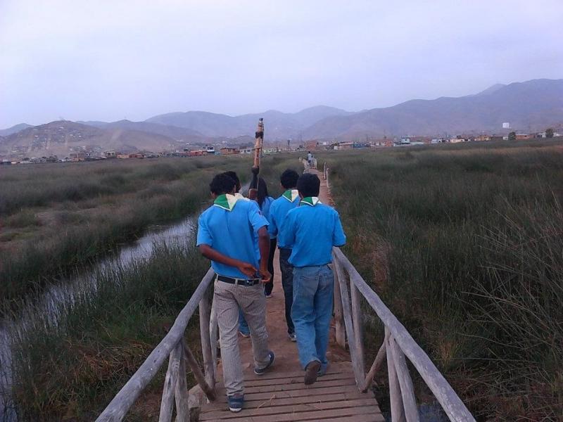 conservation des terres humides de Ventanilla.