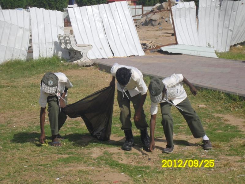 الوحدة الكشفية بمدرسة عبدالله بن عثمان 