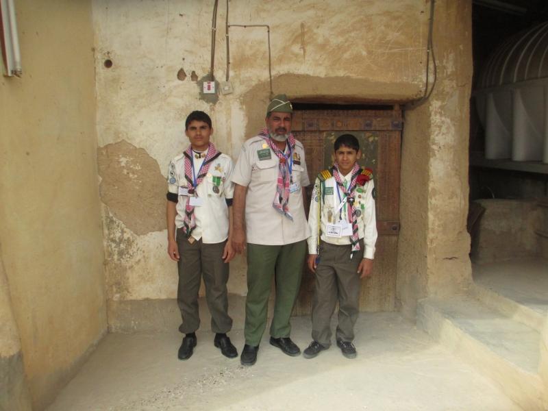 مشاركة كشافة متوسطه مصعب بن عمير في برنامج منافسات الرحلة الخلوية