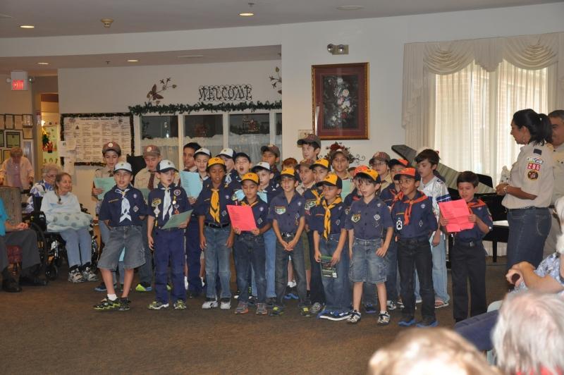 Spreading Holiday Cheer to the Elderly