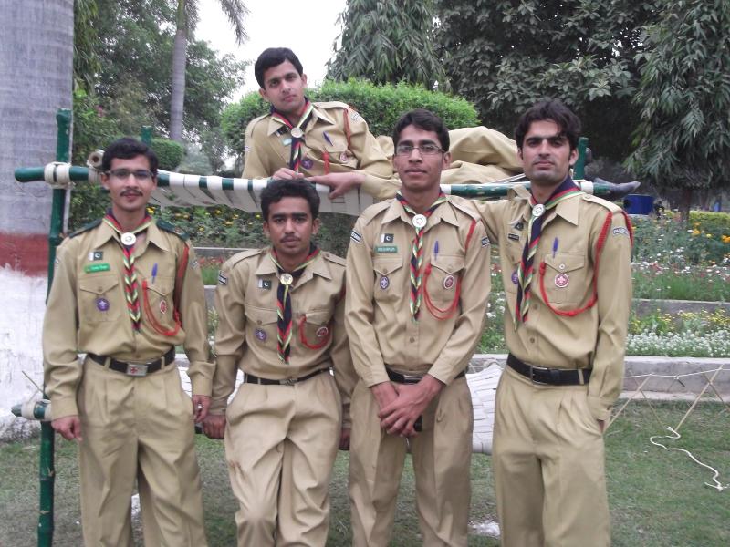 Annual function and grand campfire of AGRIVARSITY SCOUTS GROUP
