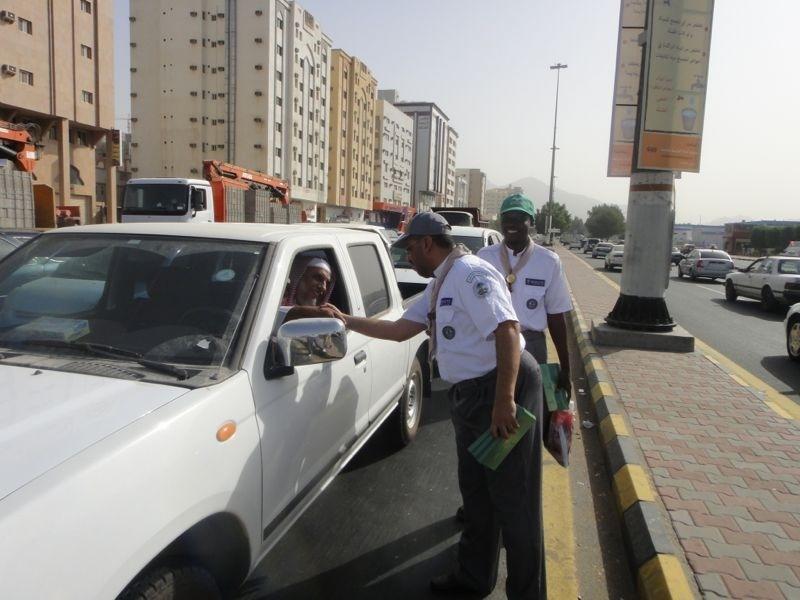 كشافة رسل السلام بالإدارة العامة للتربية والتعليم بمنطقة مكة المكرمة تشارك بمشروع مكة تستاهل 