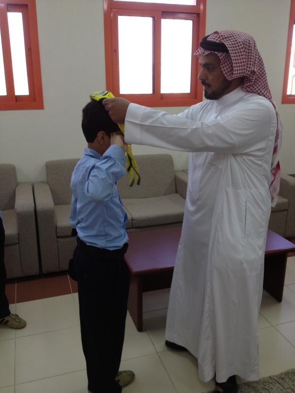 قامت مدرسة صفوان بن أمية بحفلة للاشبال المستجدين