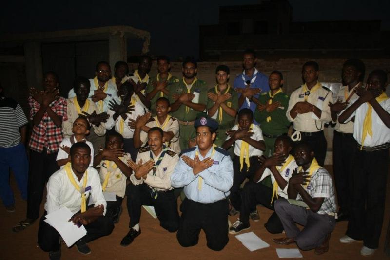 الكشافة الجوية السودانية تقيم دورة تدريبية عن رسل السلام  