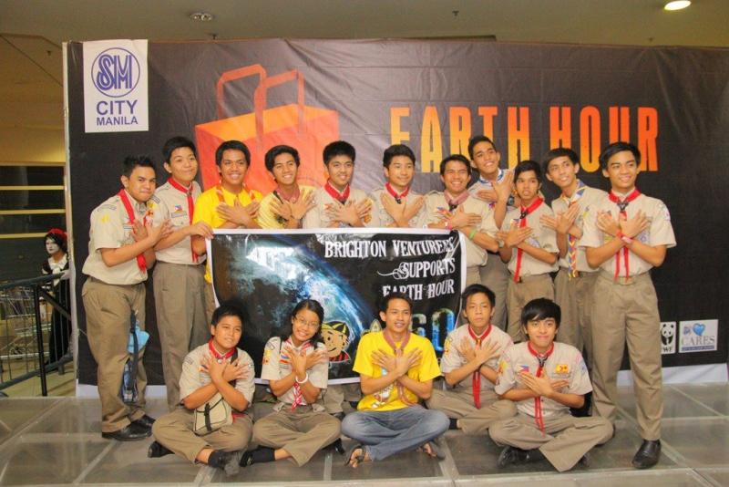 EARTH HOUR 2013 at MANILA 