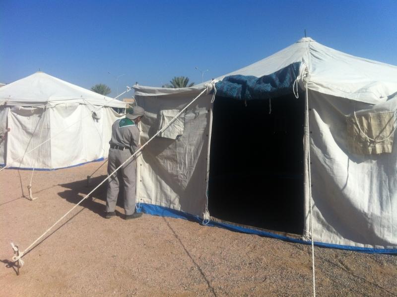 معسكر الفرقة لمشروع رسل السلام