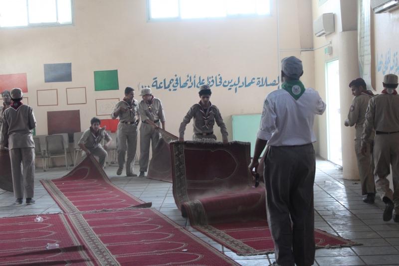 خدمة مصلى المدرسة