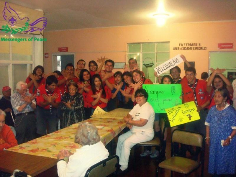 La tamalisa en el Asilo