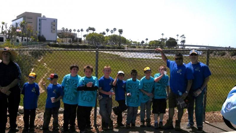 Golden Shore Wetlands Cleanup- Long Beach, CA