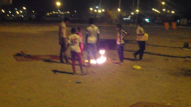 فرقة ام القرى قامة برحلة خلوية 