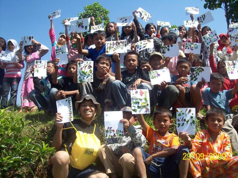 Pendampingan Anak Korban Gempa