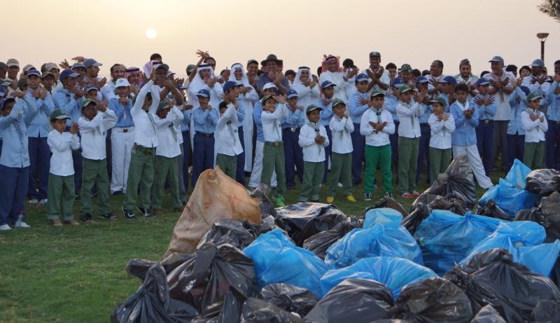 كشافة الليث تحظى برعاية الدكتور عبدالله الفهد ومشاركة مجتمعيه في مشروع نظافة البيئة وحمايتها 