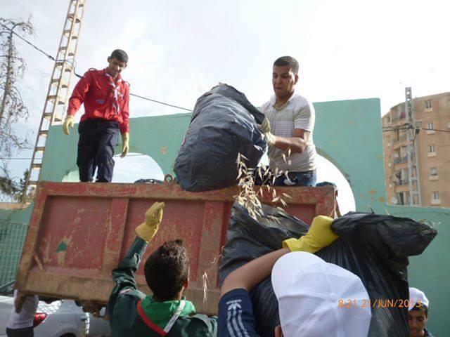 عمليات تحسيس للنظافة