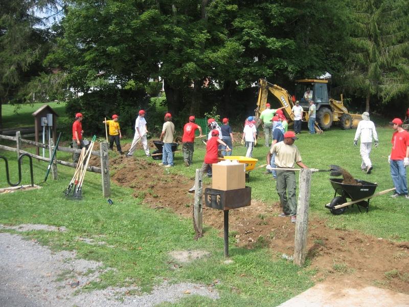 Helping Make Trails for Residents of Lewisville