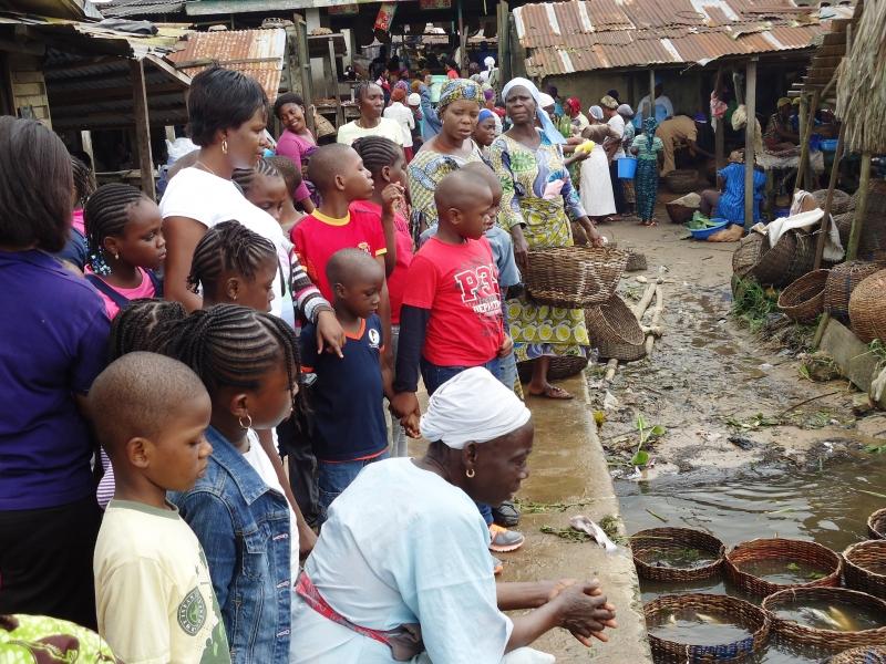 CUB SCOUTS OF NIGERIA TOOK MESSENGERS OF PEACE TO LAGOON RIVERINE AREA