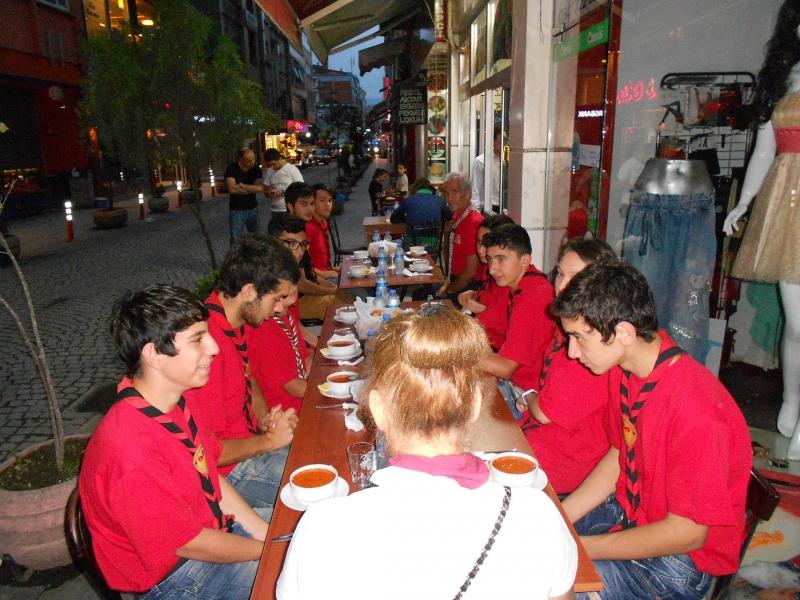 KNOCK THE DOOR AND SAY MERHABA HELP TO NEEDY FAMİLİES BY SCOUTS OF GİRESUN LYCEUM