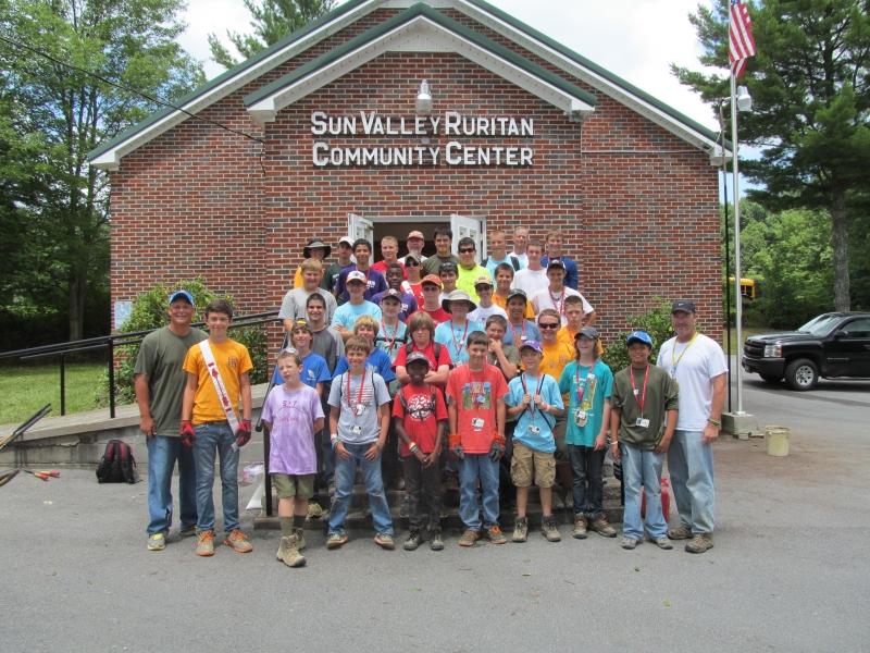 Troop D201 Jamboree Messenger of Peace Day of Service