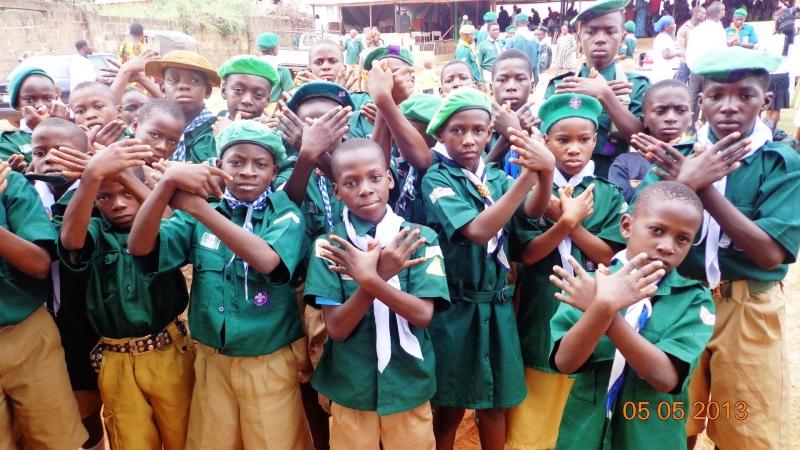 ANAMBRA STATE SCOUTS TOOK MESSENGERS OF PEACE PROGRAMS AWARENESS TO THE CATHOLIC CHURCH