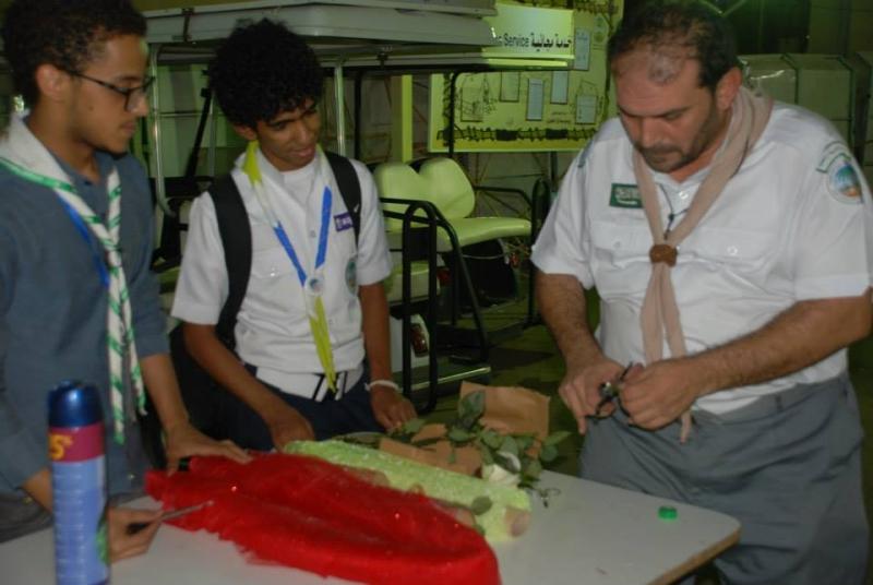 نشاطات داخل المعسكر الكشفي الرمضاني 1434هـ