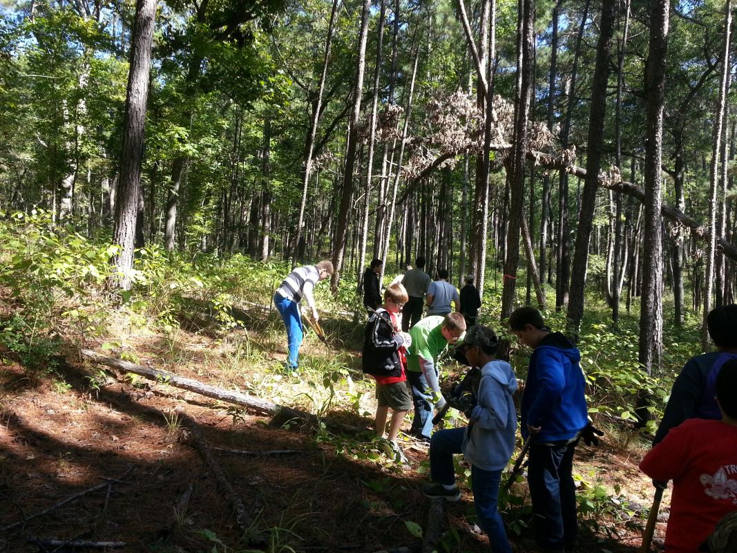 Mission De Tejas new access trails to this historic cultural site
