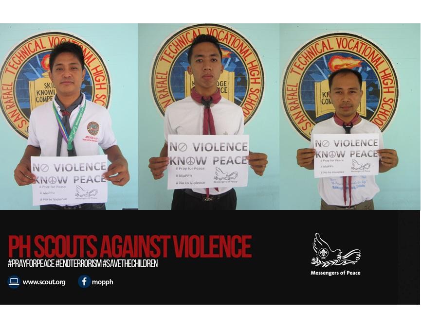 SRTVHS Outfit No. 30 SAYS "NO to VIOLENCE!!!"