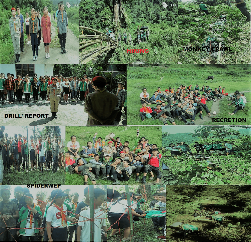 Hiking and adventure camp
