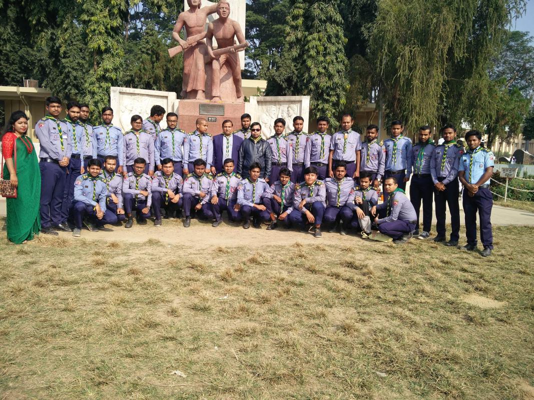 মহান বিজয় দিবস -এ কুচকাওয়াজ এ অংশগ্রহণ -২০১৯