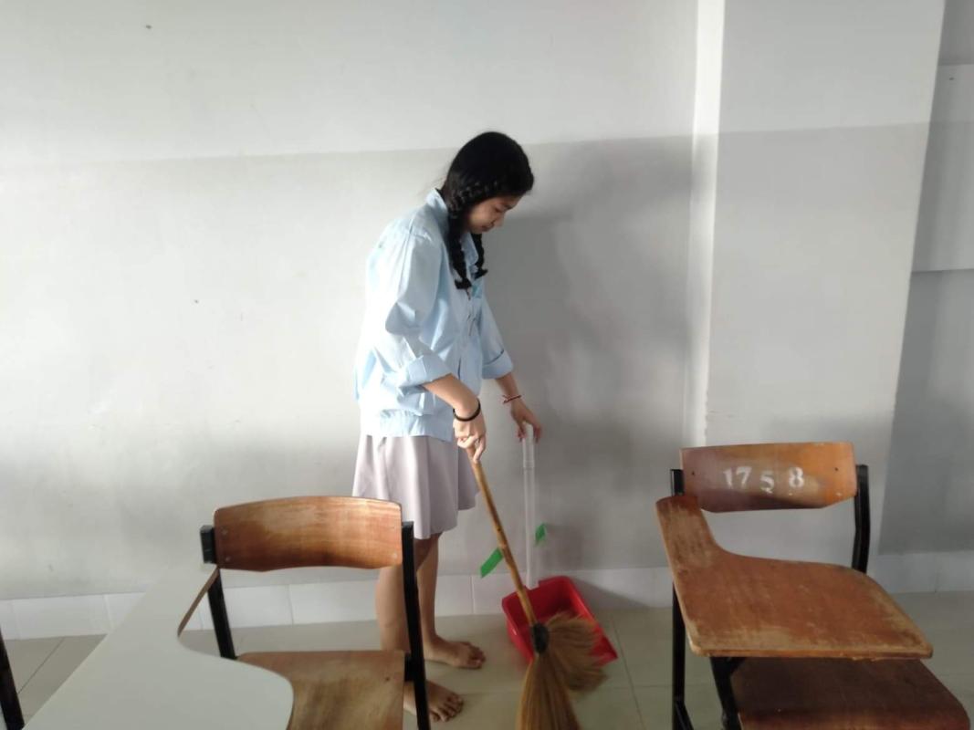 ทำความสะอาด