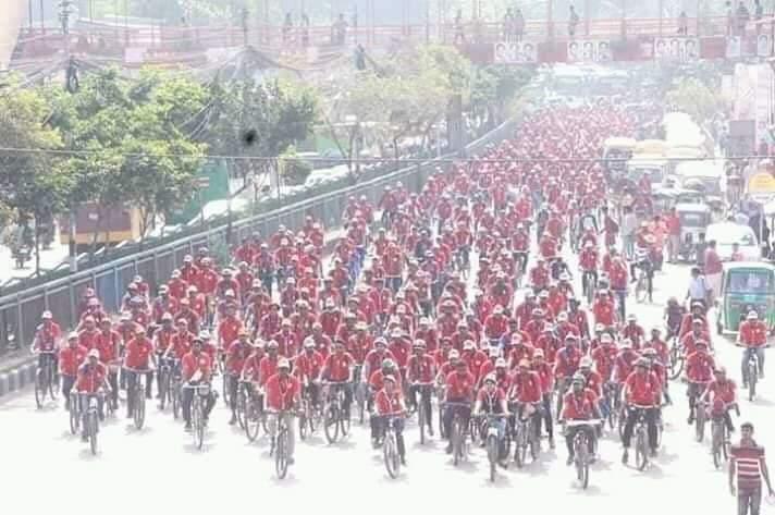 শতবর্ষ সাইকেল রেলি ২০১৮
