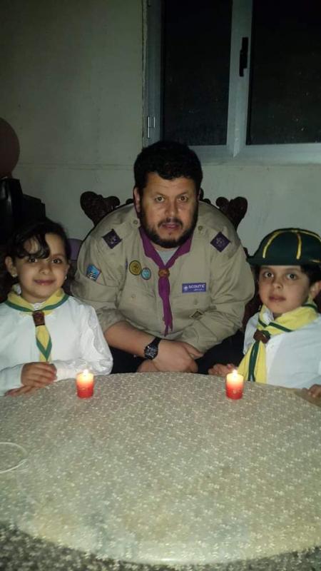 مشاركة مفوضية طبرق للكشافة والمرشدات في اليوم العالمي لساعة الارض كشافة ليبيا  2020 