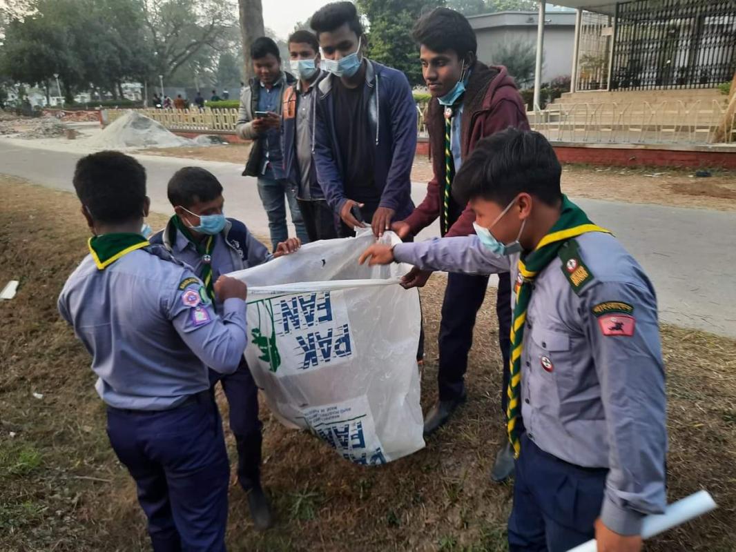 পরিস্কার পরিচ্ছন্ন অভিযান, রাজশাহী বিশ্ববিদ্যালয় রোভার স্কাউট গ্রুপ