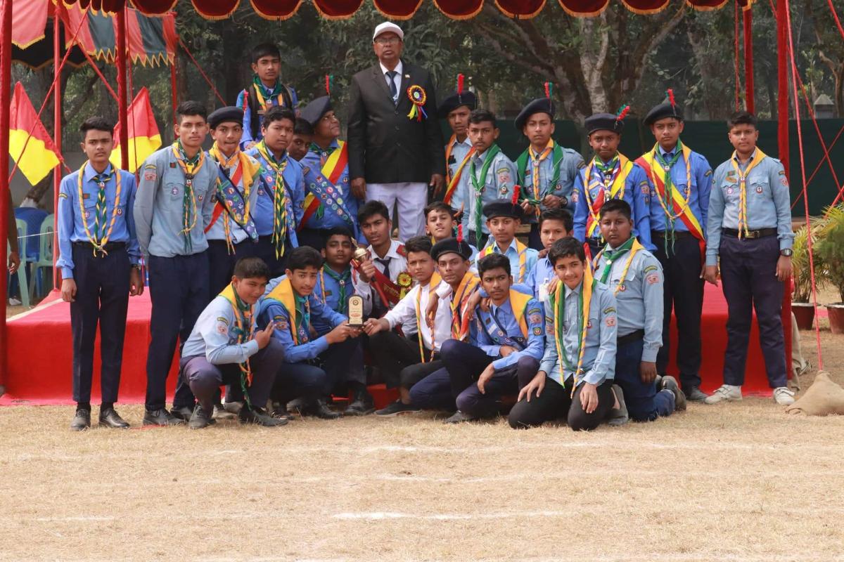 বগুড়া ক‍্যান্ট. বোর্ড হাই স্কুল কর্তৃক আয়োজিত বার্ষিক ক্রীড়া প্রতিযোগিতা ২০২০ এ  স্কাউটদের অংশগ্রহণ