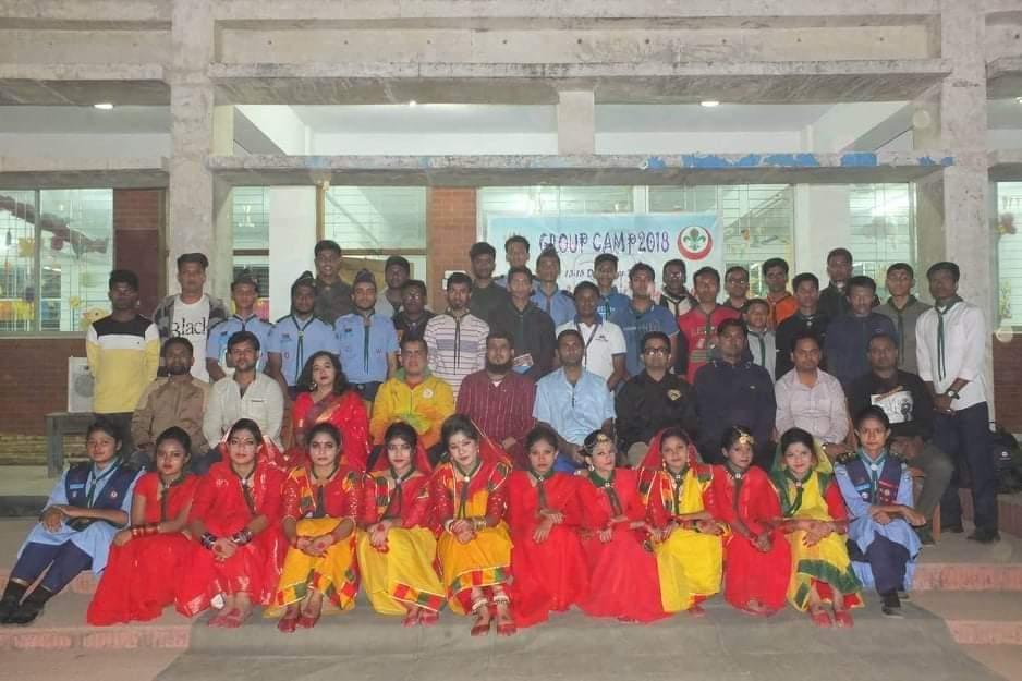 বার্ষিক গ্রুপ ক্যাম্প ২০১৮।