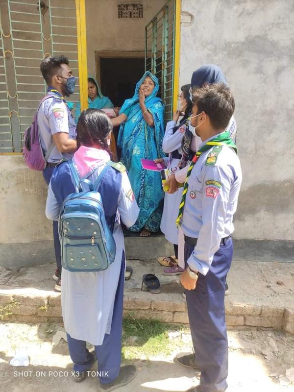 প্লাস্টিক টাইড টার্নাড চ্যালেন্জ ব্যাজ পারম্ভিক পর্যায়ে