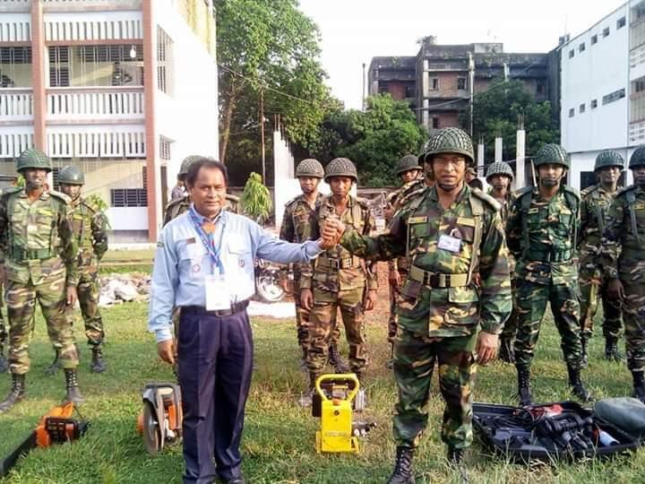 Disaster preparedness training