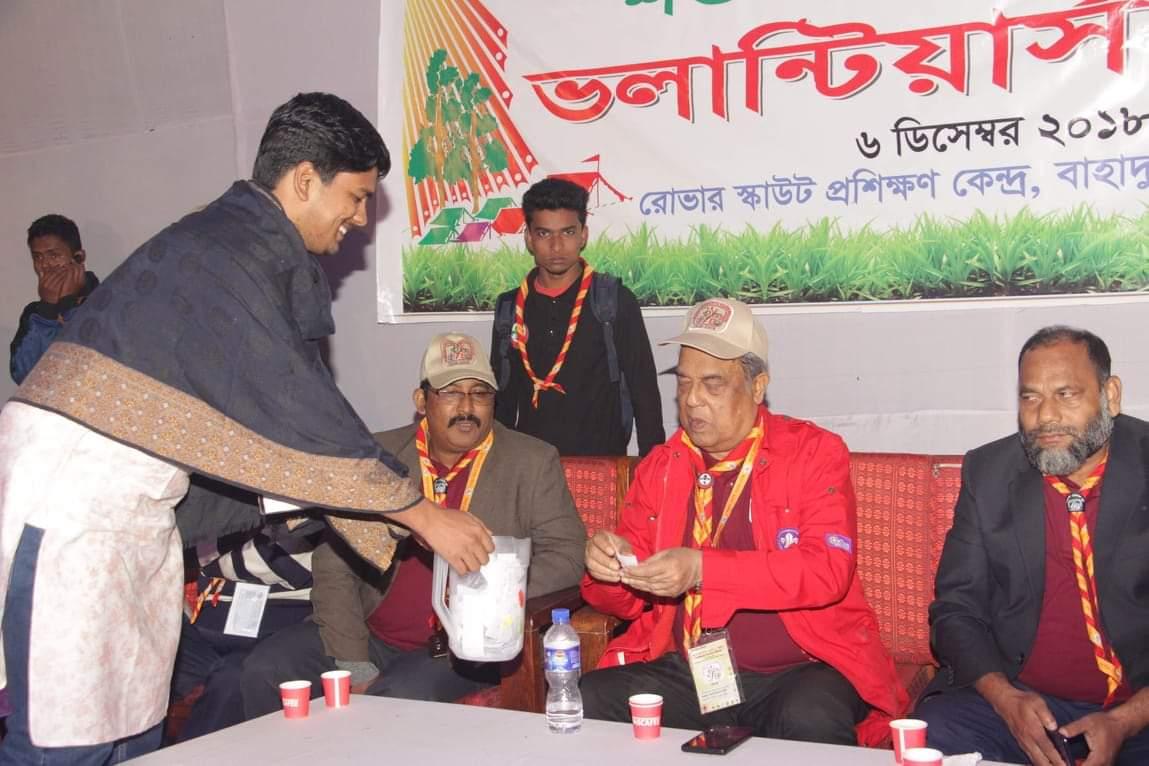 শতবর্ষ রোভার মুট ভলান্টিয়ার নাইট-২০১৮