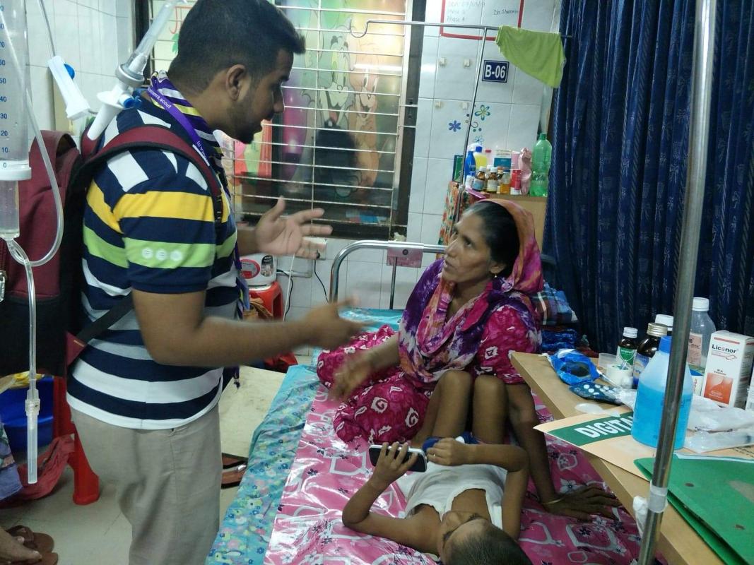 ক্যান্সার আক্রান্ত শিশুদের সেবা প্রদান