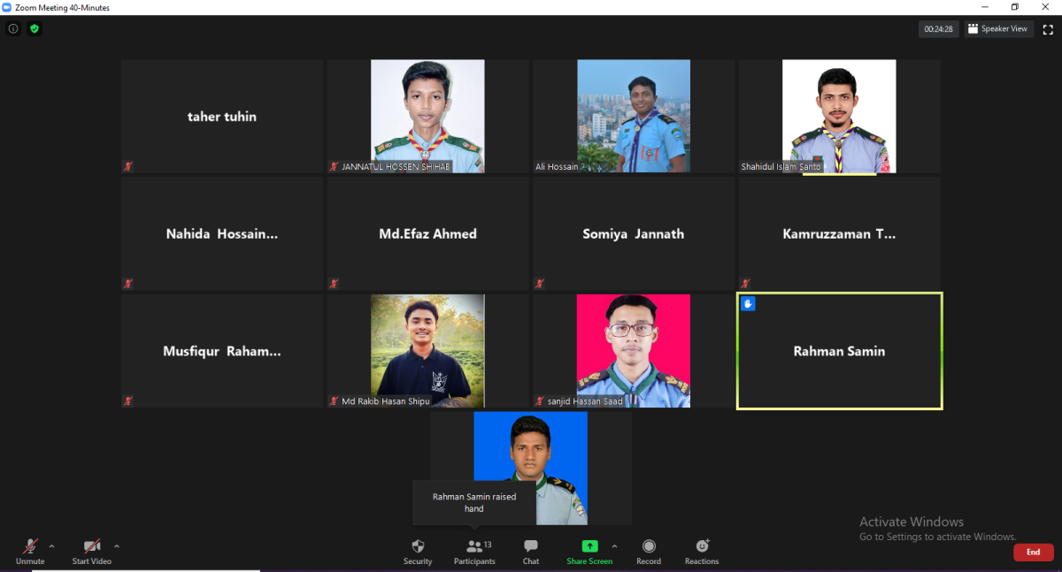 MOP Project Discussion Meeting (Online)