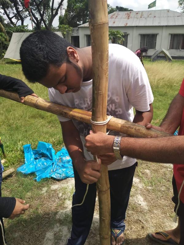 দড়ির কাজ শেখা এবং অনুশীলন